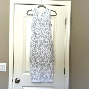 White Lace Marciano Midi dress